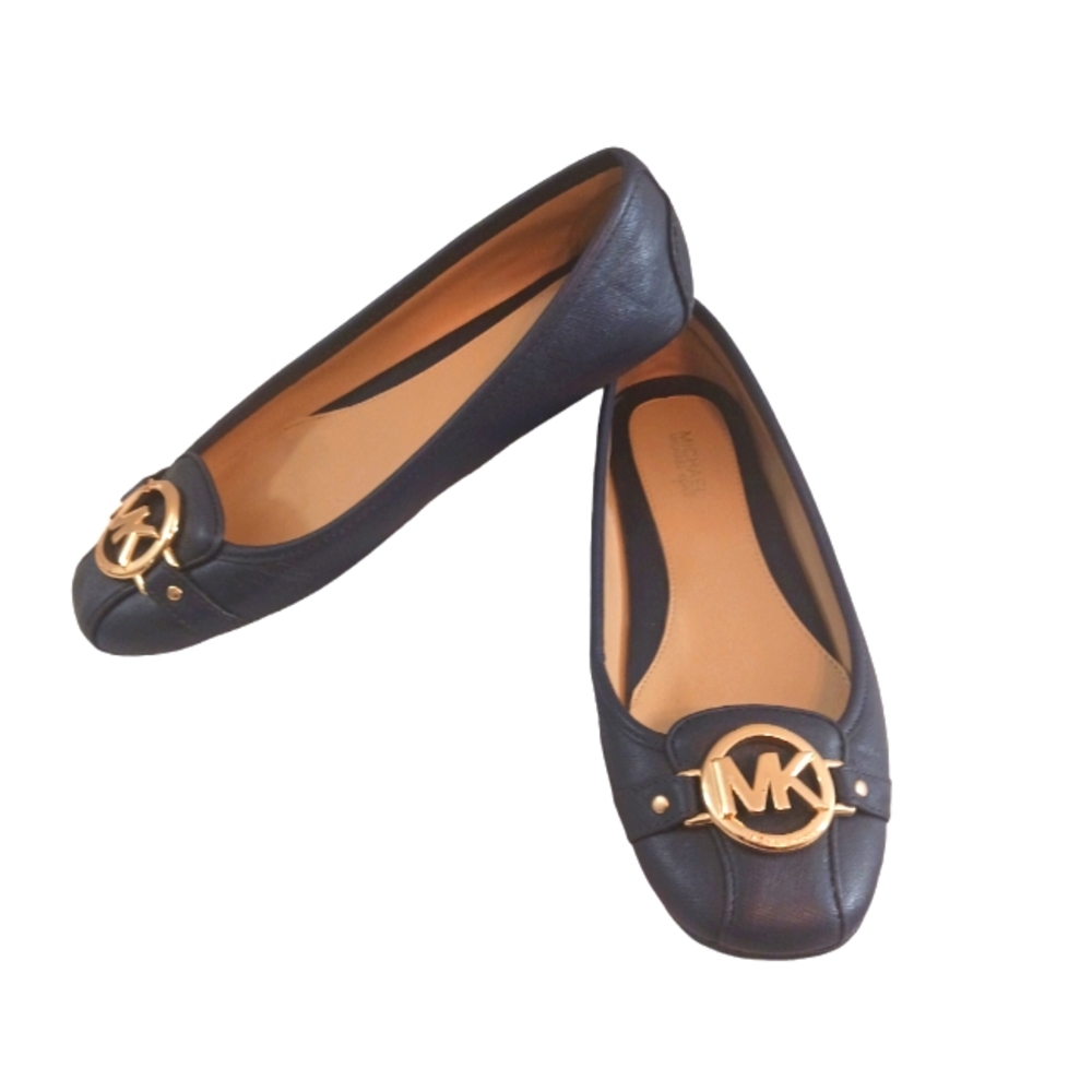 Michael Kors Navy Blue Mocassin Flats Loafers